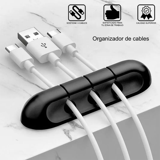 Organizador de Cables para Escritorio Profesional