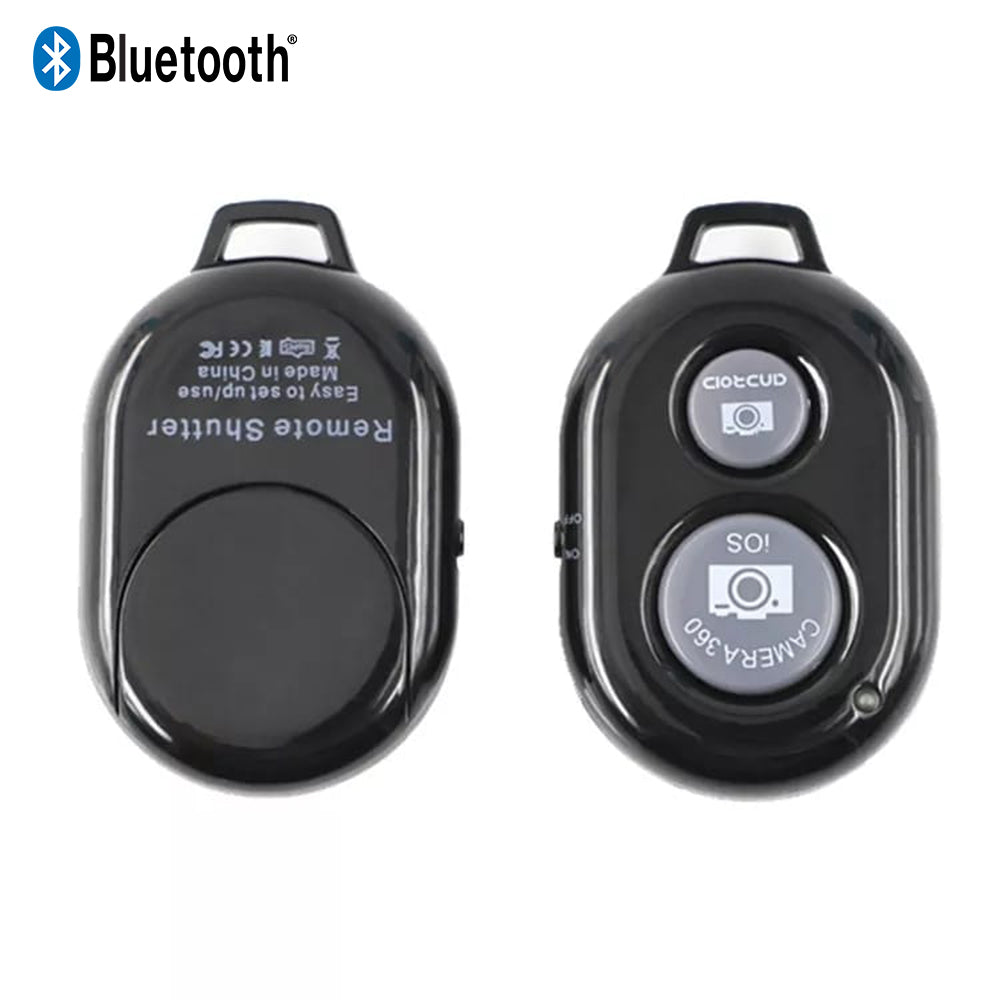 Shooter Disparador Bluetooth Fotos a Distancia Calidad Negro Selfie