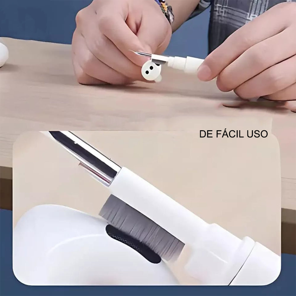 Kit de Limpieza de Auriculares Celular Teclado Mouse Periféricos Dreizt Blanco