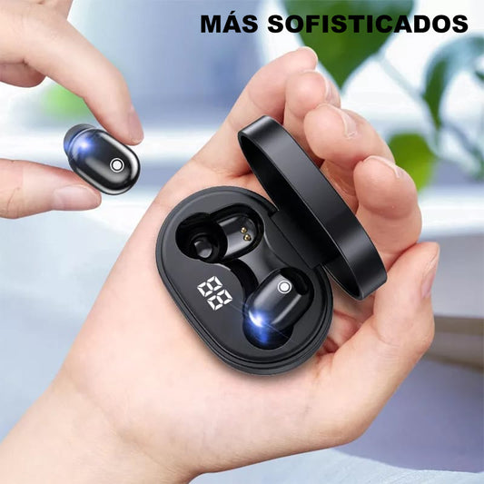 Audífonos Inalámbrico Bluetooth TWS E6S Mejorado Plus Música AU240008 Negro