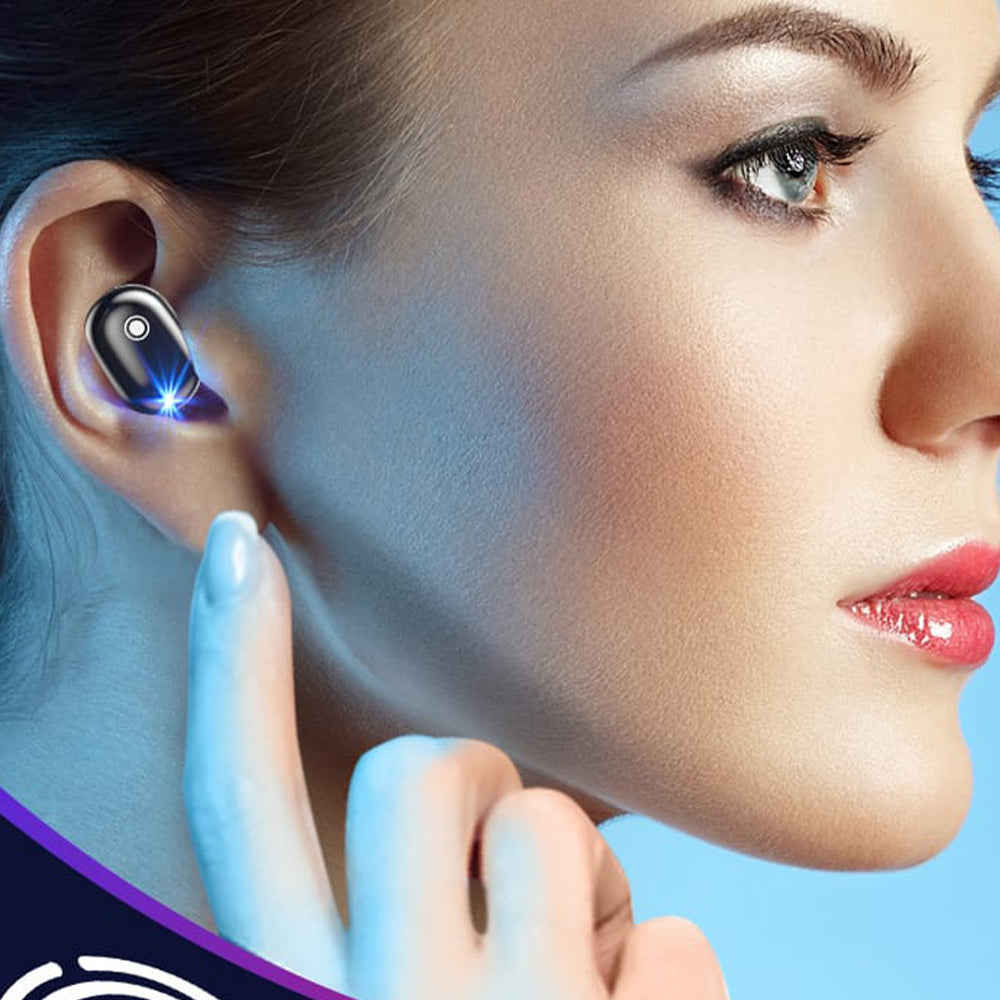 Audífonos Inalámbrico Bluetooth TWS E6S Mejorado Plus Música AU240008 Negro