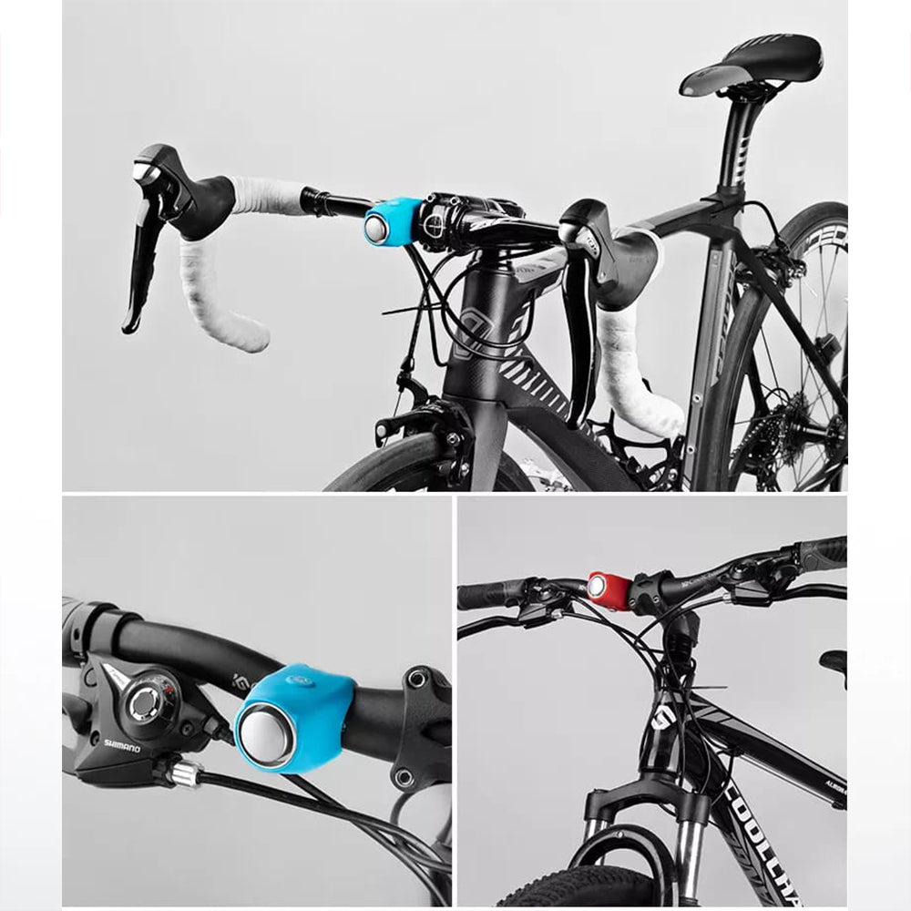Bocina Claxon Timbre Mini Campana Alarma para Bicicleta Negro