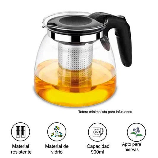 Tetera Minimalista Sofisticada Infusora de Té Easy&Home