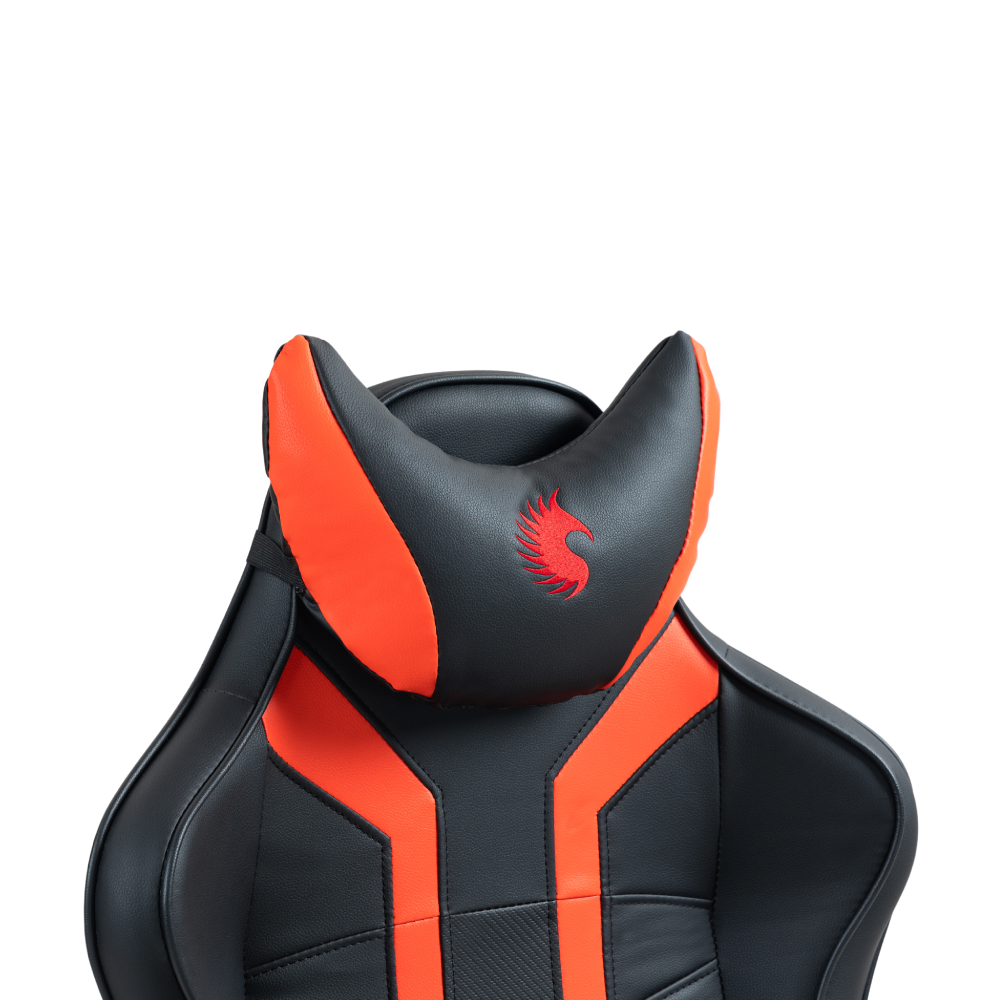 Silla Gamer Dreizt Devil Series Rojo Pro 180° Reclinable Alta Calidad Con Posapies