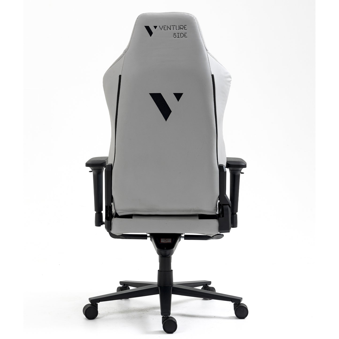 Silla Gamer Venture Side Prime Ash Gris Cuero Almohadilla Inteligente Magnetica Reclinable