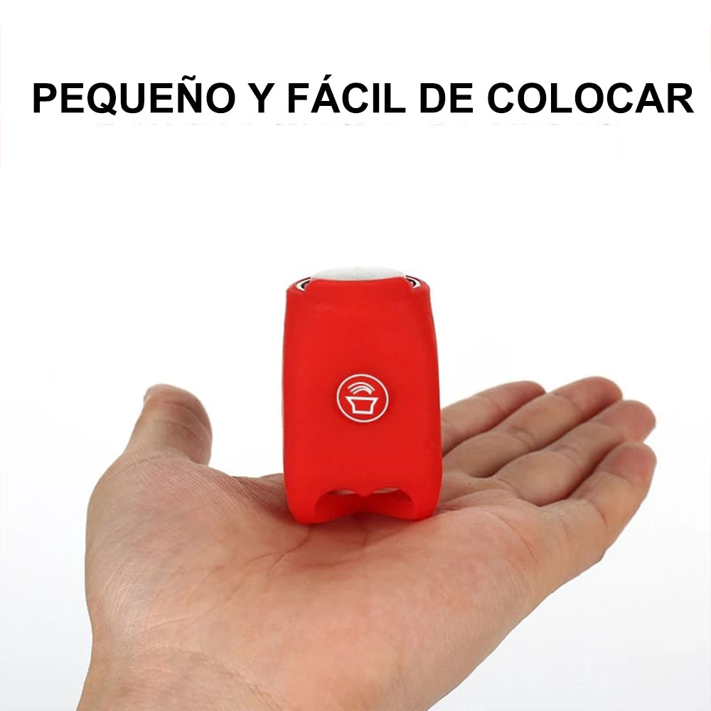 Bocina Claxon Timbre Mini Campana Alarma para Bicicleta Rojo