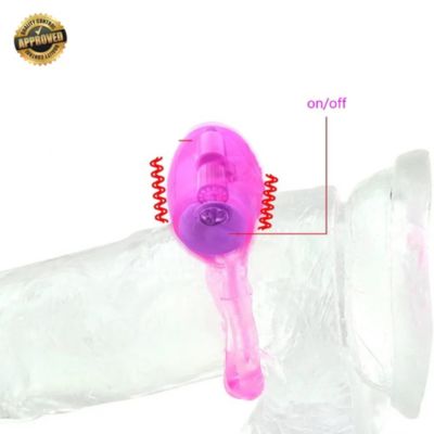 Anillo Vibrador para Adulto Juguete Sexual SSP340002 Rosado