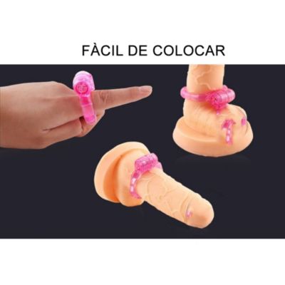 Anillo Vibrador para Adulto Juguete Sexual SSP340002 Rosado