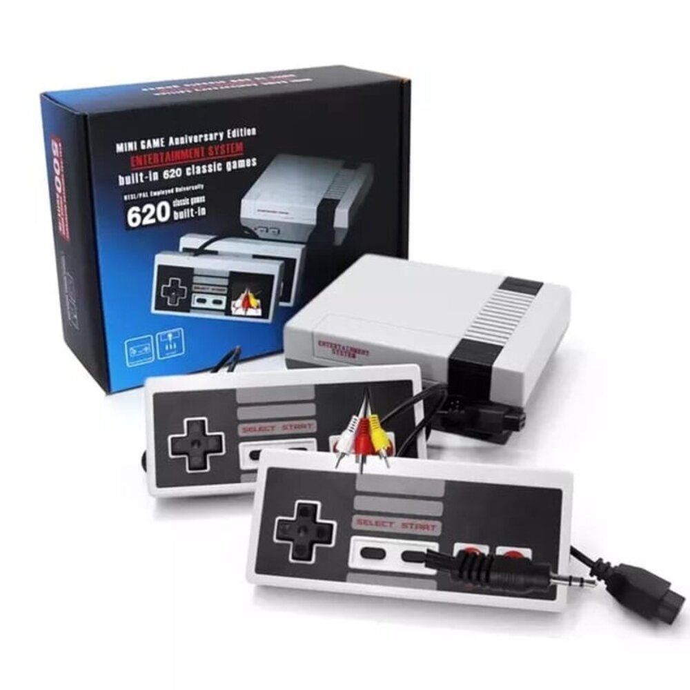 Mini Consola de Nintendo Retro de NES con 620 VideoJuego Clásico